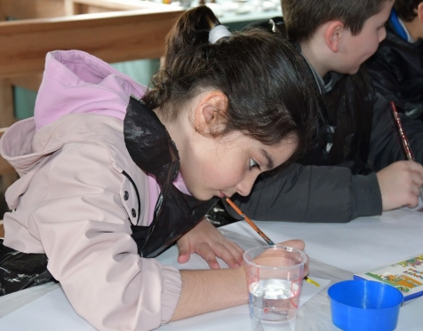 Formandas da Escola Profissional realizam atividades com crianças no Museu do Trigo_2022_23