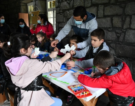 Formandas da Escola Profissional realizam atividades com crianças no Museu do Trigo_2022_38