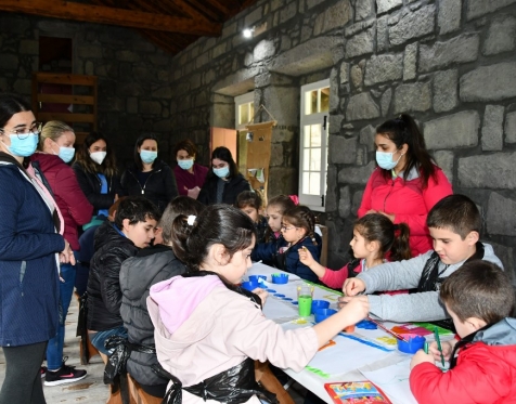 Formandas da Escola Profissional realizam atividades com crianças no Museu do Trigo_2022_40