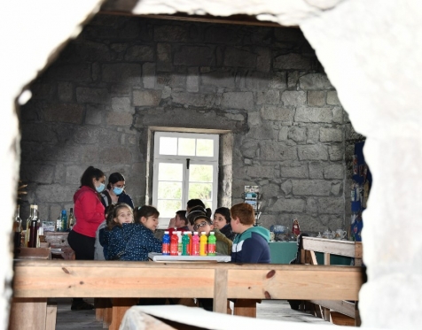 Formandas da Escola Profissional realizam atividades com crianças no Museu do Trigo_2022_58